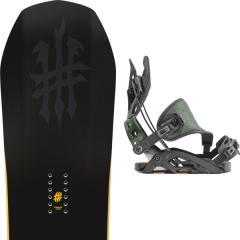 comparer et trouver le meilleur prix du snowboard Lobster Halldor pro 20 + fuse-gt hybrid black 20 sur Sportadvice