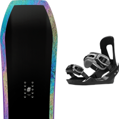 comparer et trouver le meilleur prix du ski Lobster Eiki pro 20 + switchbach destroyer black 20 sur Sportadvice