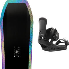 comparer et trouver le meilleur prix du snowboard Lobster Eiki pro 20 + custom black 20 sur Sportadvice