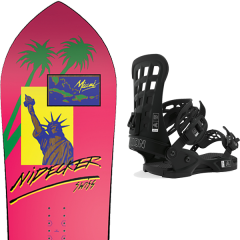 comparer et trouver le meilleur prix du snowboard Nidecker Liberty 20 + atlas black 20 sur Sportadvice