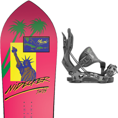 comparer et trouver le meilleur prix du snowboard Nidecker Liberty 20 + nx2-cx hybrid graphite 20 sur Sportadvice