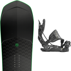 comparer et trouver le meilleur prix du snowboard Nidecker Megalight 20 + nx2 hybrid black 20 sur Sportadvice