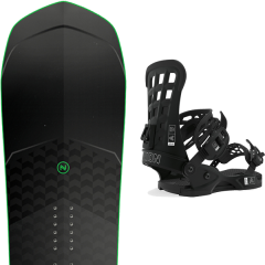 comparer et trouver le meilleur prix du snowboard Nidecker Megalight 20 + atlas black 20 sur Sportadvice