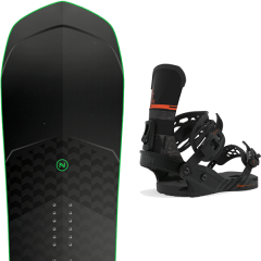 comparer et trouver le meilleur prix du snowboard Nidecker Megalight 20 + ff black 20 sur Sportadvice