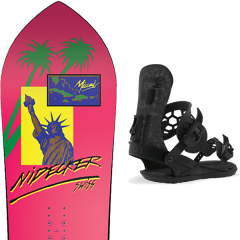 comparer et trouver le meilleur prix du snowboard Nidecker Liberty 20 + ultra black 20 sur Sportadvice