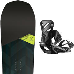 comparer et trouver le meilleur prix du snowboard Nidecker Merc 20 + rhythm black 20 sur Sportadvice