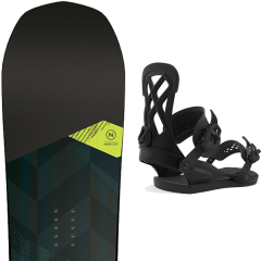 comparer et trouver le meilleur prix du snowboard Nidecker Merc 20 + contact pro black 20 sur Sportadvice