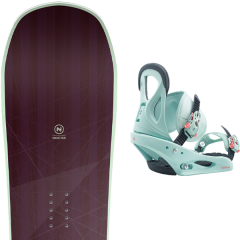 comparer et trouver le meilleur prix du snowboard Nidecker Wm s s venus 20 + citizen w blue 20 sur Sportadvice