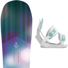 comparer et trouver le meilleur prix du snowboard Nidecker Angel wm s s 20 + haylo wm s s grey 20 sur Sportadvice