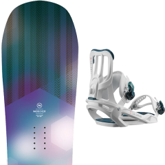 comparer et trouver le meilleur prix du snowboard Nidecker Angel wm s s 20 + spell white 20 sur Sportadvice