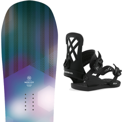 comparer et trouver le meilleur prix du snowboard Nidecker Angel wm s s 20 + wos milan black 20 sur Sportadvice