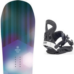 comparer et trouver le meilleur prix du snowboard Nidecker Angel wm s s 20 + jade wm s s black 20 sur Sportadvice