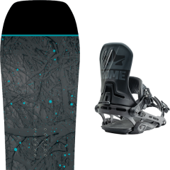 comparer et trouver le meilleur prix du snowboard Rome Ravine 20 + d.o.d g1 black logo 20 sur Sportadvice