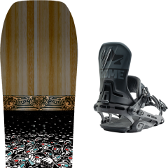 comparer et trouver le meilleur prix du snowboard Rome Rk1 alek ravine 20 + d.o.d g1 black logo 20 sur Sportadvice