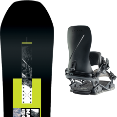 comparer et trouver le meilleur prix du snowboard Rome National 20 + katana g1 black 20 sur Sportadvice