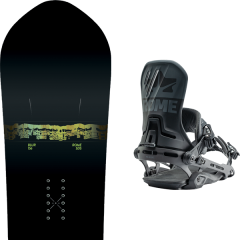 comparer et trouver le meilleur prix du snowboard Rome Blur 20 + d.o.d g1 black logo 20 sur Sportadvice