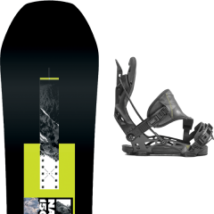 comparer et trouver le meilleur prix du snowboard Rome National 20 + nx2 hybrid black 20 sur Sportadvice