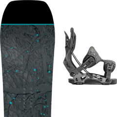 comparer et trouver le meilleur prix du snowboard Rome Ravine 20 + nx2-cx graphite 20 sur Sportadvice