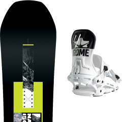 comparer et trouver le meilleur prix du snowboard Rome National 20 + d.o.d. g2 white logo 20 sur Sportadvice
