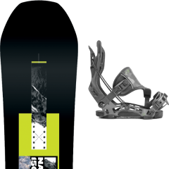 comparer et trouver le meilleur prix du snowboard Rome National 20 + nx2-cx hybrid graphite 20 sur Sportadvice