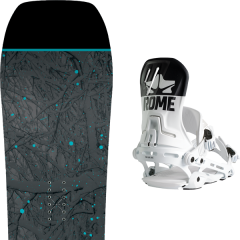 comparer et trouver le meilleur prix du snowboard Rome Ravine 20 + d.o.d. g2 white logo 20 sur Sportadvice