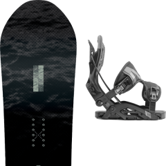 comparer et trouver le meilleur prix du snowboard Rome Warden 20 + fuse black 20 sur Sportadvice