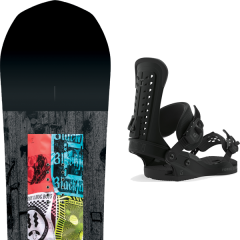 comparer et trouver le meilleur prix du snowboard Rome Blackjack 20 + force black 20 sur Sportadvice