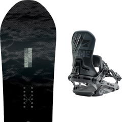 comparer et trouver le meilleur prix du snowboard Rome Warden 20 + d.o.d g1 black logo 20 sur Sportadvice