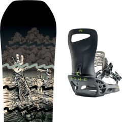 comparer et trouver le meilleur prix du snowboard Rome Gang plank 20 + slice g1 black 20 sur Sportadvice