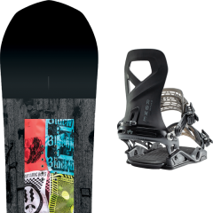 comparer et trouver le meilleur prix du snowboard Rome Blackjack 20 + vice g1 black 20 sur Sportadvice