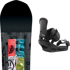 comparer et trouver le meilleur prix du snowboard Rome Blackjack 20 + custom black 20 sur Sportadvice