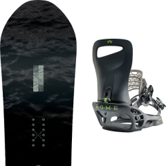 comparer et trouver le meilleur prix du snowboard Rome Warden 20 + slice g1 black 20 sur Sportadvice