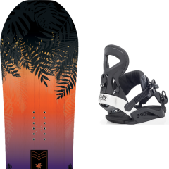 comparer et trouver le meilleur prix du snowboard Rome Heist 20 + jade wm s s black 20 sur Sportadvice