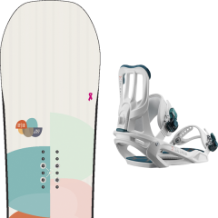 comparer et trouver le meilleur prix du snowboard K2 Lime lite w 18 + spell white sur Sportadvice