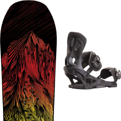 comparer et trouver le meilleur prix du snowboard Jones Mountain twin 20 + now drive black 20 sur Sportadvice
