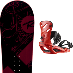 comparer et trouver le meilleur prix du snowboard Rossignol Circuit 20 + rhythm red 20 sur Sportadvice