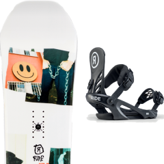 comparer et trouver le meilleur prix du snowboard Ride Kink 20 + lx black 20 sur Sportadvice