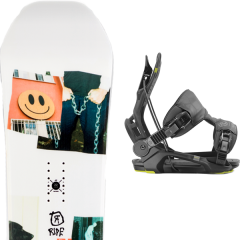 comparer et trouver le meilleur prix du snowboard Ride Kink 20 + fenix black 20 sur Sportadvice
