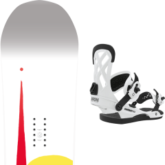 comparer et trouver le meilleur prix du snowboard Capita Arthur longo pro 20 + contact pro white 20 sur Sportadvice