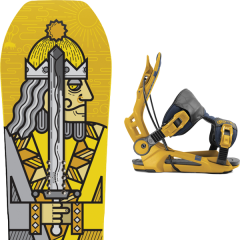 comparer et trouver le meilleur prix du snowboard Yes Jackpot 20 + fenix mustard 20 sur Sportadvice