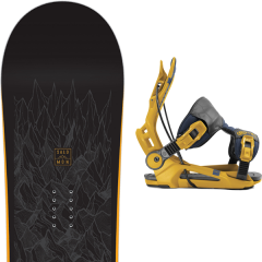 comparer et trouver le meilleur prix du snowboard Salomon Sight 20 + fenix mustard 20 sur Sportadvice
