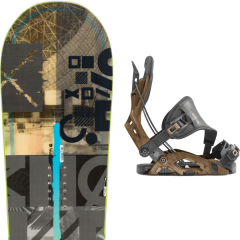comparer et trouver le meilleur prix du snowboard Rossignol One lf wide 20 + fuse hybrid brown 20 sur Sportadvice