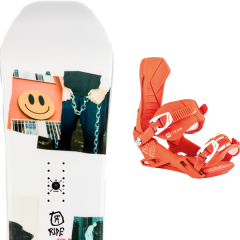 comparer et trouver le meilleur prix du snowboard Ride Kink 20 + team red 20 sur Sportadvice