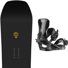 comparer et trouver le meilleur prix du snowboard Salomon Huck knife pro 20 + alibi black 20 sur Sportadvice