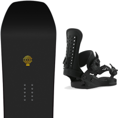 comparer et trouver le meilleur prix du snowboard Salomon Huck knife pro 20 + force black 20 sur Sportadvice