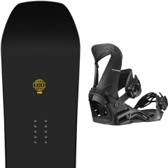 comparer et trouver le meilleur prix du snowboard Salomon Huck knife pro 20 + hologram black 20 sur Sportadvice