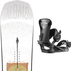 comparer et trouver le meilleur prix du snowboard Salomon Assassin 20 + trigger black 20 sur Sportadvice