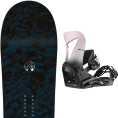 comparer et trouver le meilleur prix du snowboard Salomon Bellevue 20 + hologram w black/pink 20 sur Sportadvice