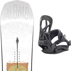 comparer et trouver le meilleur prix du snowboard Salomon Assassin 20 + fifty black 20 sur Sportadvice