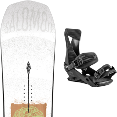 comparer et trouver le meilleur prix du snowboard Salomon Assassin 20 + zero ultra black 20 sur Sportadvice